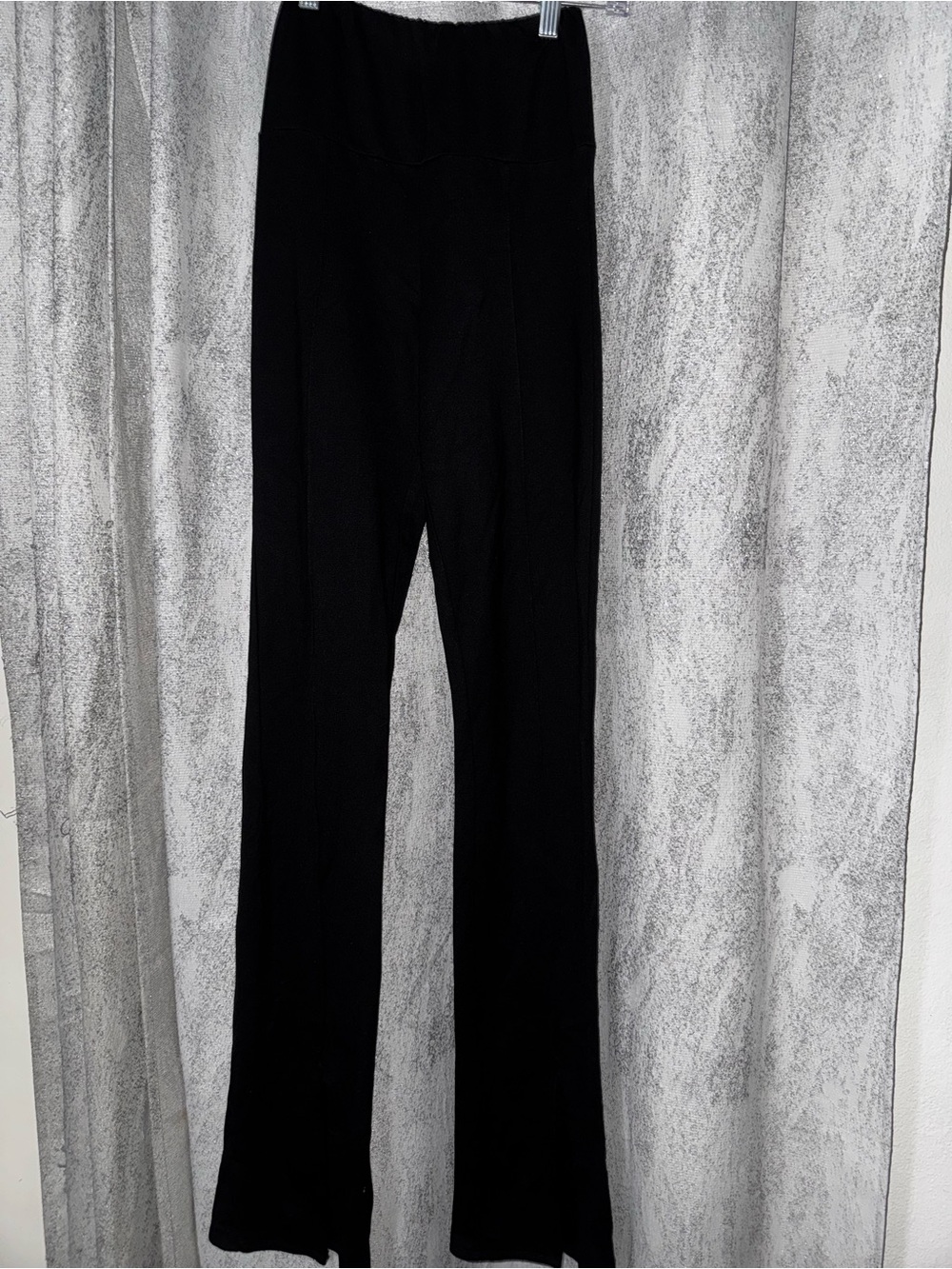 ALLSAINTS  RYLA FLARED HEM SLIM FIT PANTS